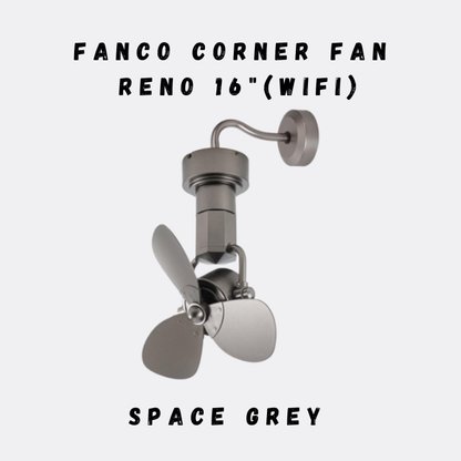 FANCO RENO 16" DC MOTOR CORNER FAN (Installation Service Please Contact Live Seller)