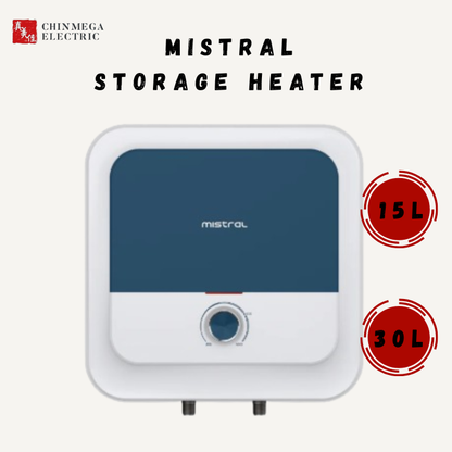 Mistral Storage Heater 15L & 30L ( MSWH150WG / MSWH300WG )
