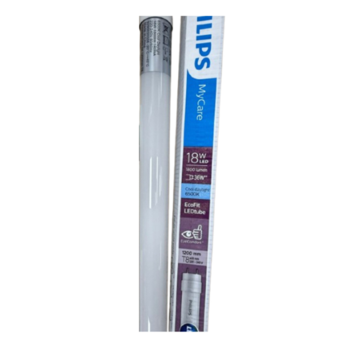 PHILIPS T8 LED ECOFIT light tube / 2ft (8W) / 4ft (16W )Cool Daylight / Cool White ❌ No Led Starter