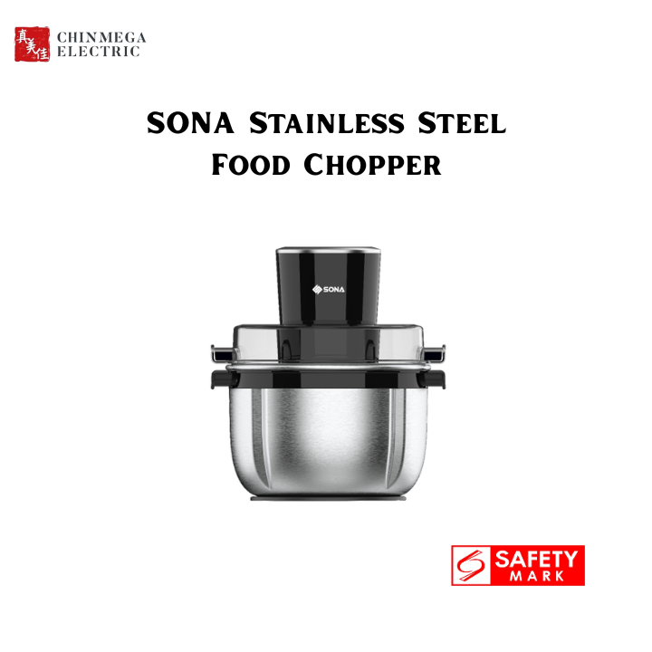SONA Stainless Steel Food Chopper SFC 3081