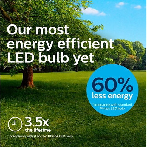 Philips Ultra Efficient LED Bulb 2.3W-40W / 4W-60W E27