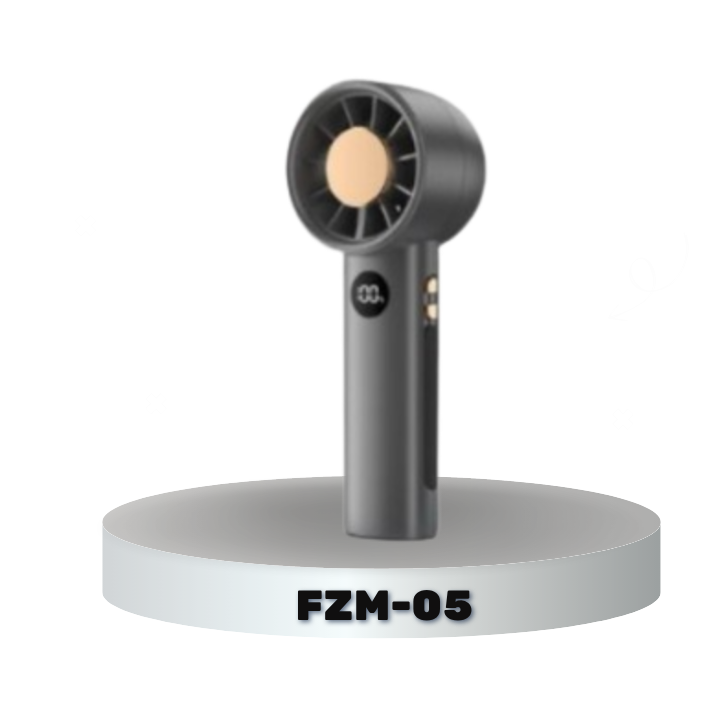 CEPMF005 High Speed Cooling Mini Handheld Fan with LED Display & 100 Adjustable Speed Settings, 3600mAh Battery