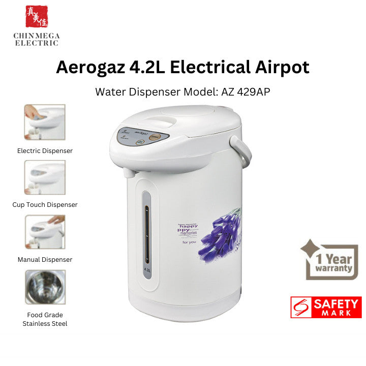 Aerogaz 4.2L Electrical Airpot AZ 429AP