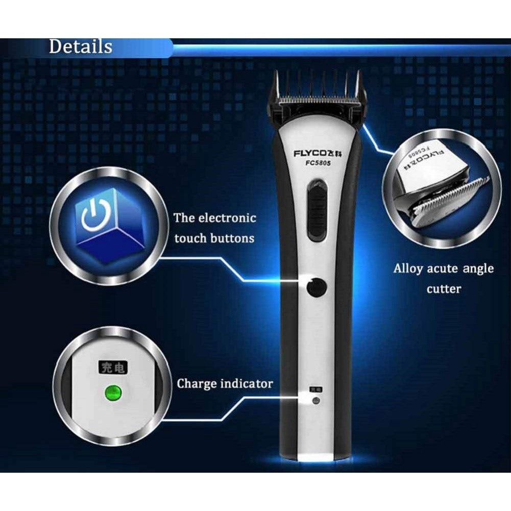 Flyco Hair Clipper FC5805 Cordless and Rechargeable Electric Haircut