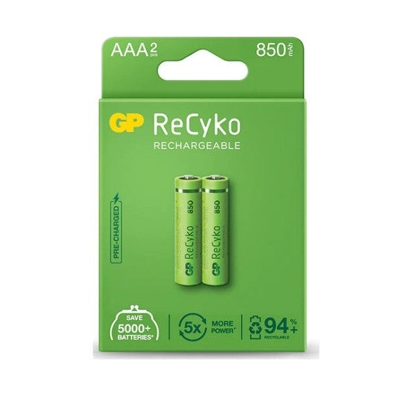 GP Recyko AAA Batteries 850mAh