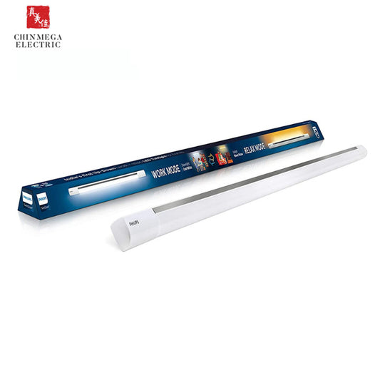 Philips Twin Glow 20 Watt LED Up-Down Batten Tubelight (Yellow Uplight Relax Mode | White Downlight Work Mode) LB0620