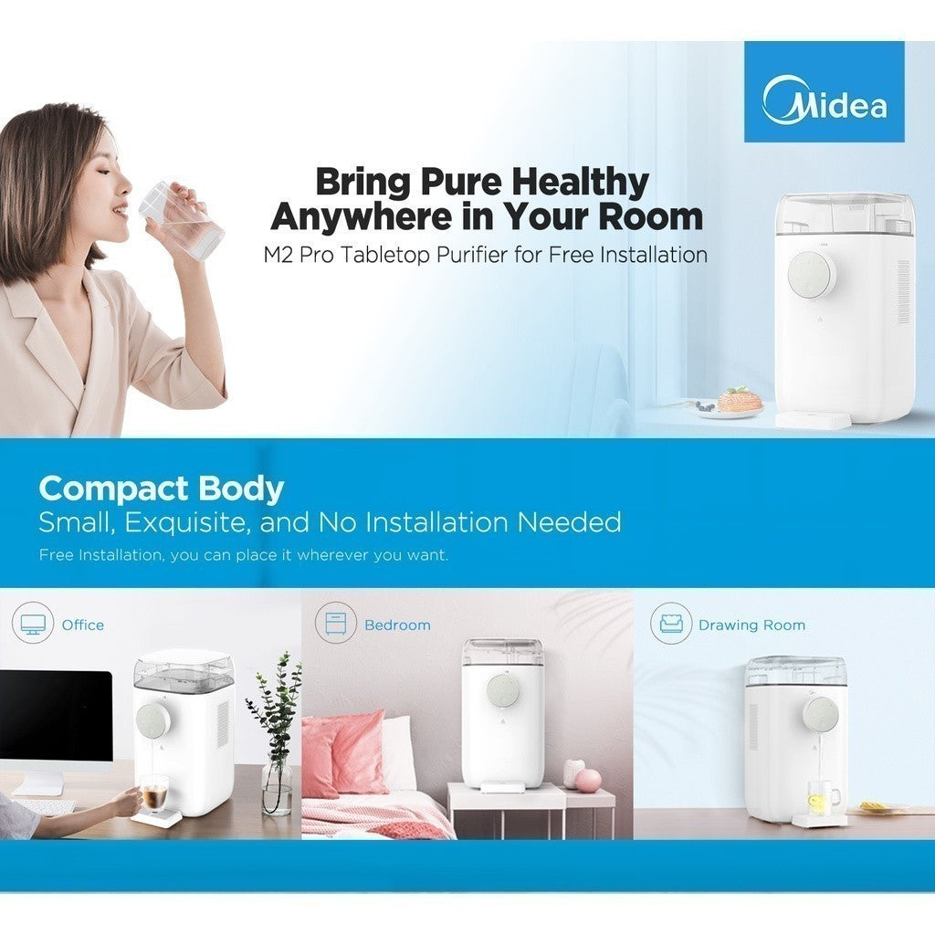 Midea 3L Water Purifier Dispenser RO Reverse Osmosis | JR-1878T-NF