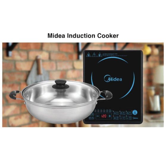 Midea 2000W Induction Cooker MIC2233 (Free pot!)