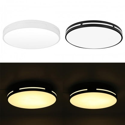 Modern Tri-Color LED Ceiling Light for bathroom / kitchen / bedroom