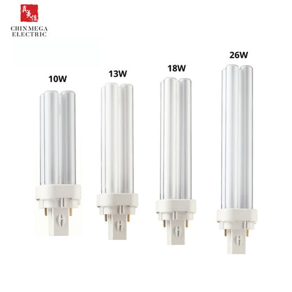 Philips Master PLC / PL-C 2Pin 10w/13w/18w/26w (Cool Daylight 65K/Cool White 40K/Warm White 30K)