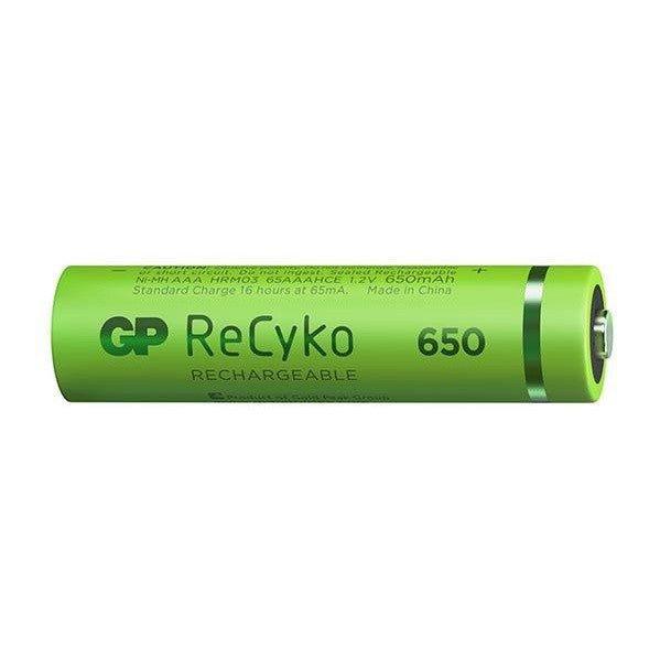 GP Recyko AAA Batteries 650mAh (4 pcs)