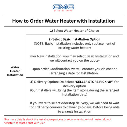 EuropAce Instant Water Heater EWH 11C