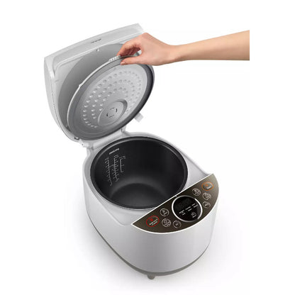 Philips 3000 Series 1.8L Daily Collection Fuzzy Logic Rice Cooker HD4515/67