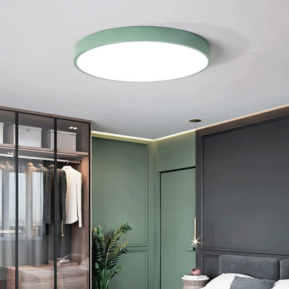 Macaron Tri-Color LED Ceiling Light (Enquire for installation)