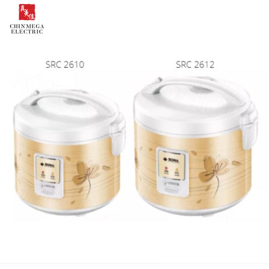 Sona 1.8L / 1.0L Rice Cooker SRC 2601 / SRC 2603