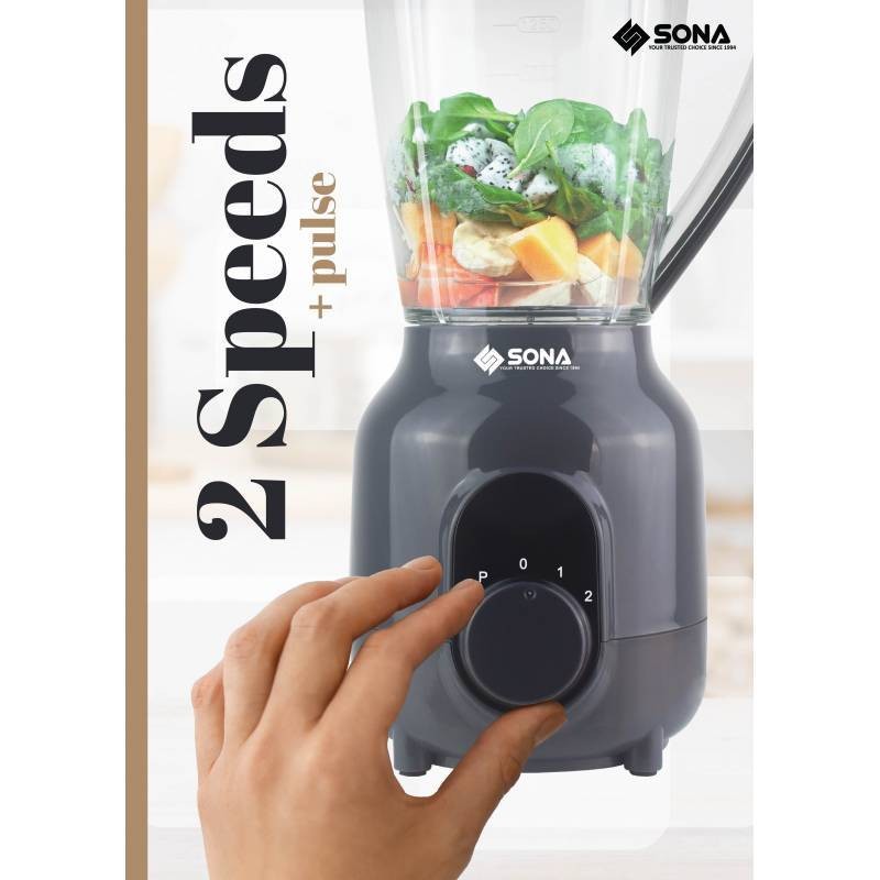 Sona 1.5L 3-In-1 Blender SB 3021 / Sona 1.5L 2-In-1 Blender SB 3022