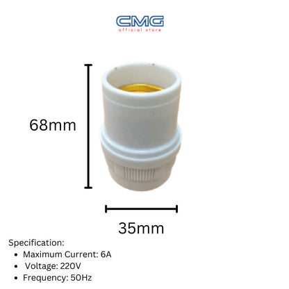 Ceiling Light Bulb Holder E27 Batten Holder