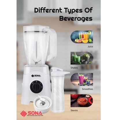 Sona 1.5L 3-In-1 Blender SB 3021 / Sona 1.5L 2-In-1 Blender SB 3022