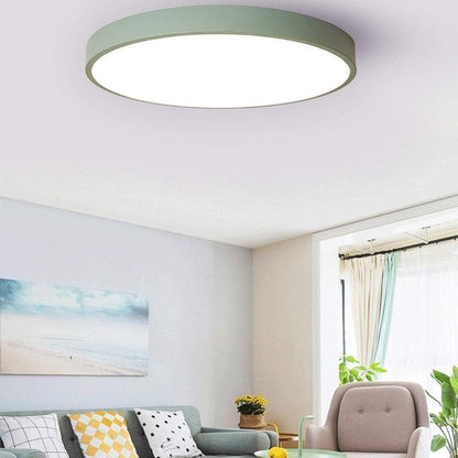 Macaron Tri-Color LED Ceiling Light (Enquire for installation)