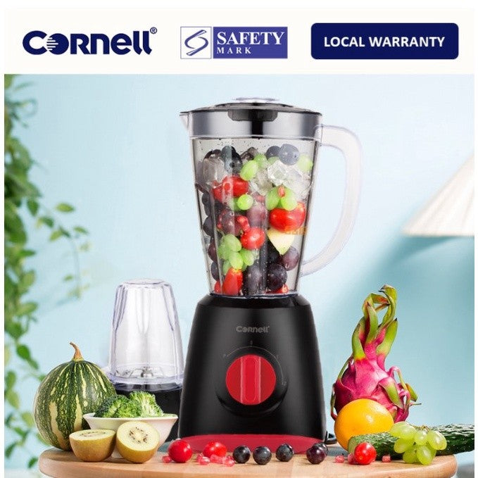 Cornell 400W 1.5L Blender with Grinder 2 Speed with Pulse | CBLS400BK