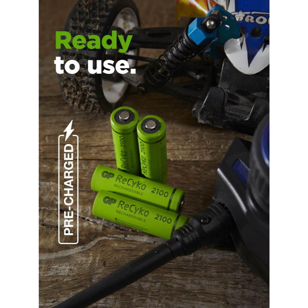 GP Recyko AA Batteries 2100mAh