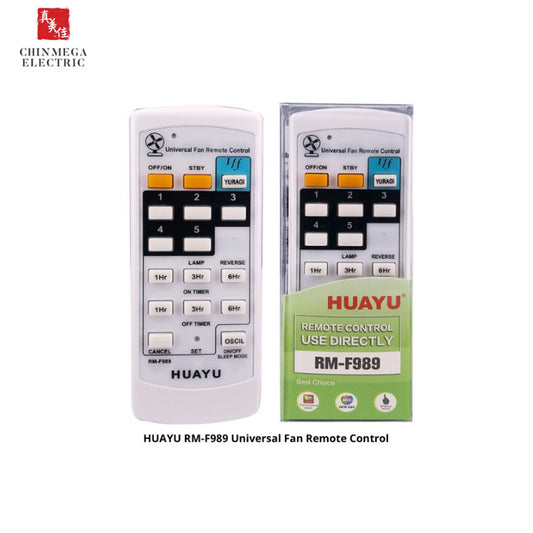 HUAYU Universal Fan Remote Control RM-F989