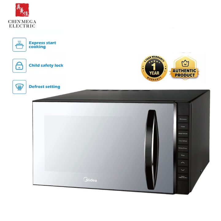 Midea 23L Digital Microwave Oven Black | AM823ABV