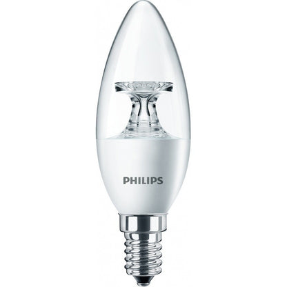 Philips LED Corepro 230V B35 Candle Bulb E14 Base Warm White 2700K - 4.25W / 5.5 - 40W