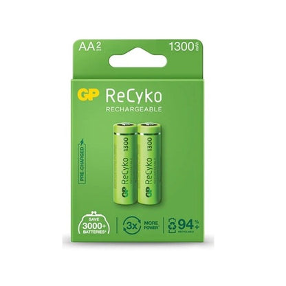 GP ReCyko AA Batteries 1300mAh