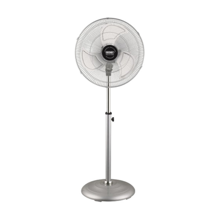 Booney Stand Fan 16"/ 18"/ 20" Powerful Oscillating Air Circulator Aluminum Fan - BPF400F| BPF450S | BPF500S