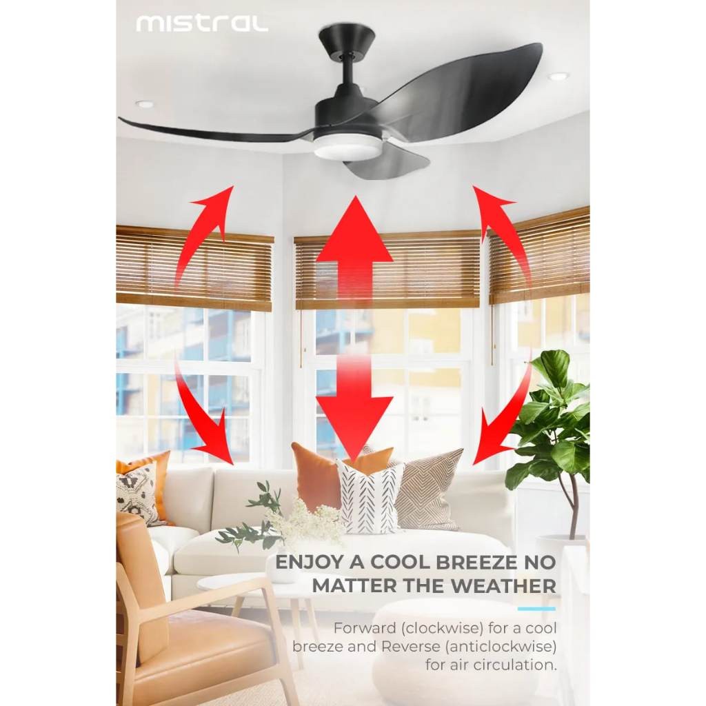 Mistral Space 36" DC Motor Ceiling Fan