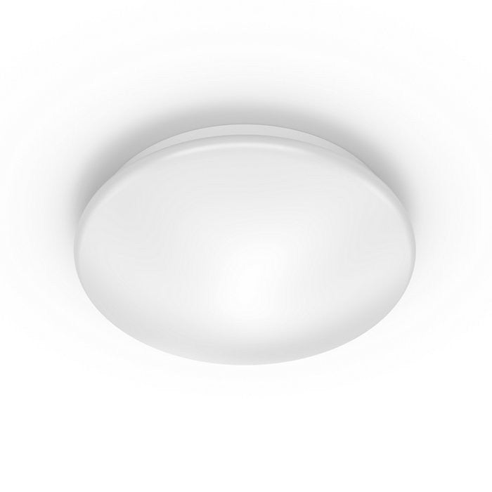 Philips CL200 Round Ceiling Light Cover + LED Light | EyeComfort | Cool Daylight 6500K