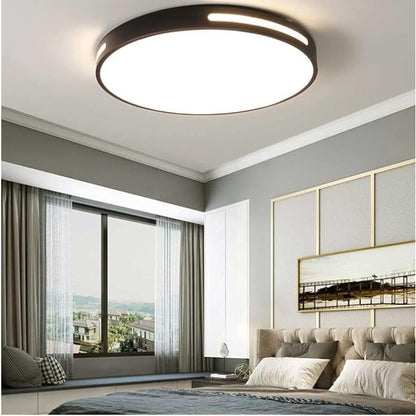 Modern Tri-Color LED Ceiling Light for bathroom / kitchen / bedroom