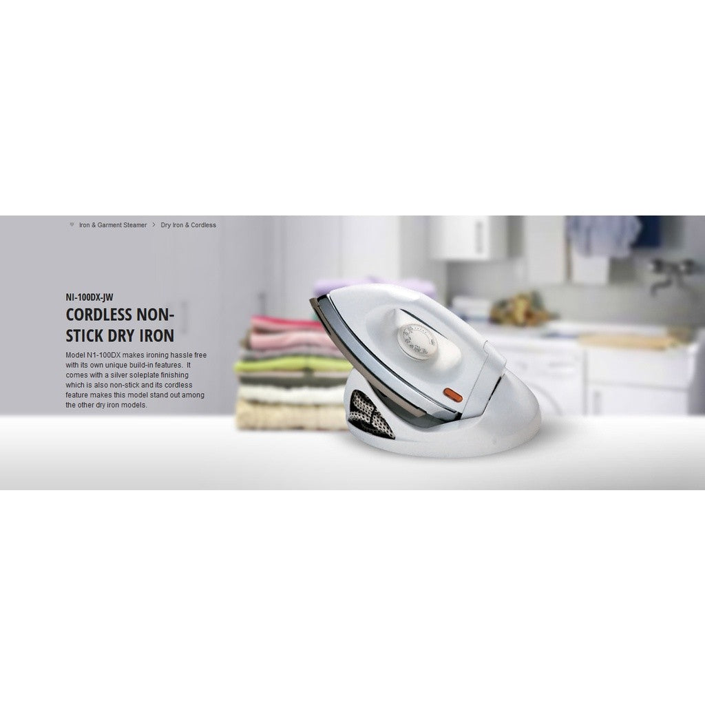 Panasonic 1000W Electric Cordless Dry Iron | NI-100DX