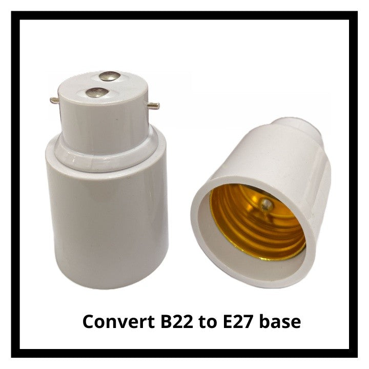 Bulb Base Converter Adapter G24/B22/GU10 to E27 | E27 to B22 (2/4 PCS)