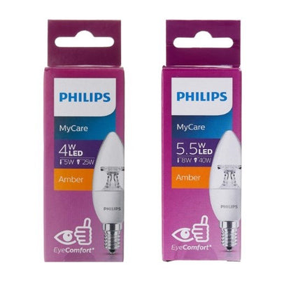 Philips LED Corepro 230V B35 Candle Bulb E14 Base Warm White 2700K - 4.25W / 5.5 - 40W