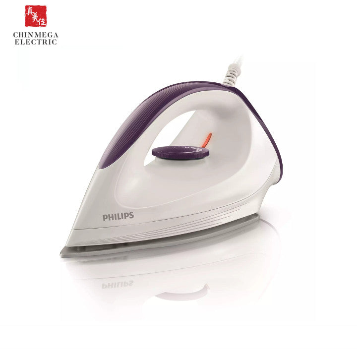 Philips 1200W Dry Iron With DynaGlide Sole Plate | GC160/22