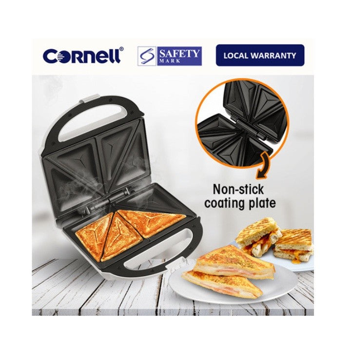 Cornell Sandwich Maker (white) 700W CSM-S31