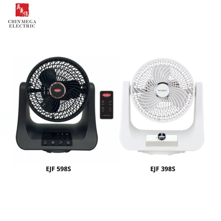 EuropAce 9" Jet Turbine Fan EJF398S / EJF598S (Digital)