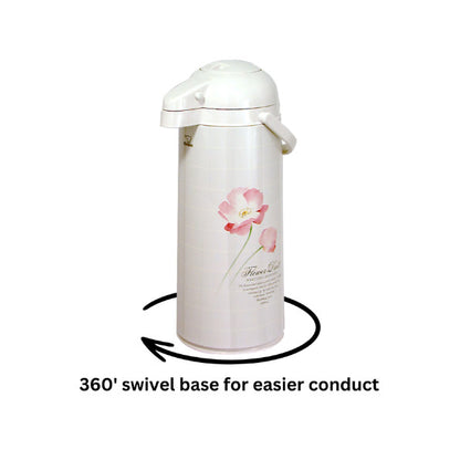 Zojirushi 2.45L Thermal Air Pot / Thermal Flask with 360° Swivel Base AALB-M25