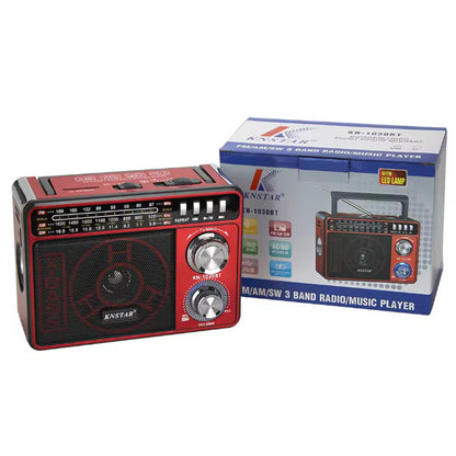 KNSTAR 3 Band Radio (FM/AM/SW) KN-1030BT