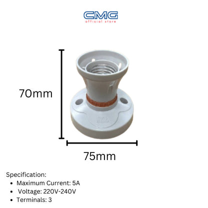 Ceiling Light Bulb Holder E27 Batten Holder