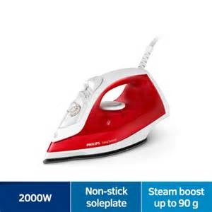 Philips EasySpeed 2000W Steam Iron with Calc Clean slider and integrated water spray GC1742