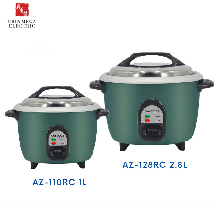 Aerogaz 1L/2.8L Rice Cooker AZ-110RC/AZ-128RC (Green)