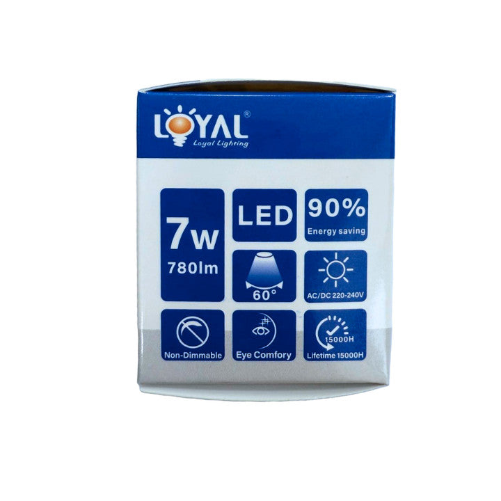 LOYAL LED 7W 240V GU10/ MR16 (GU5.3) SPOTLIGHT