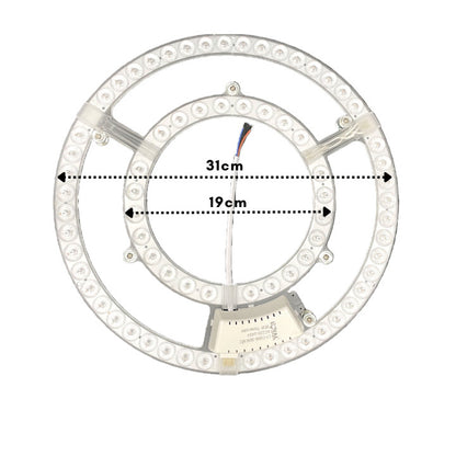 Loyal LED Light Source Circle Module 36 + 36W Tri-Colour (Day Light / Cool White / Warm White)