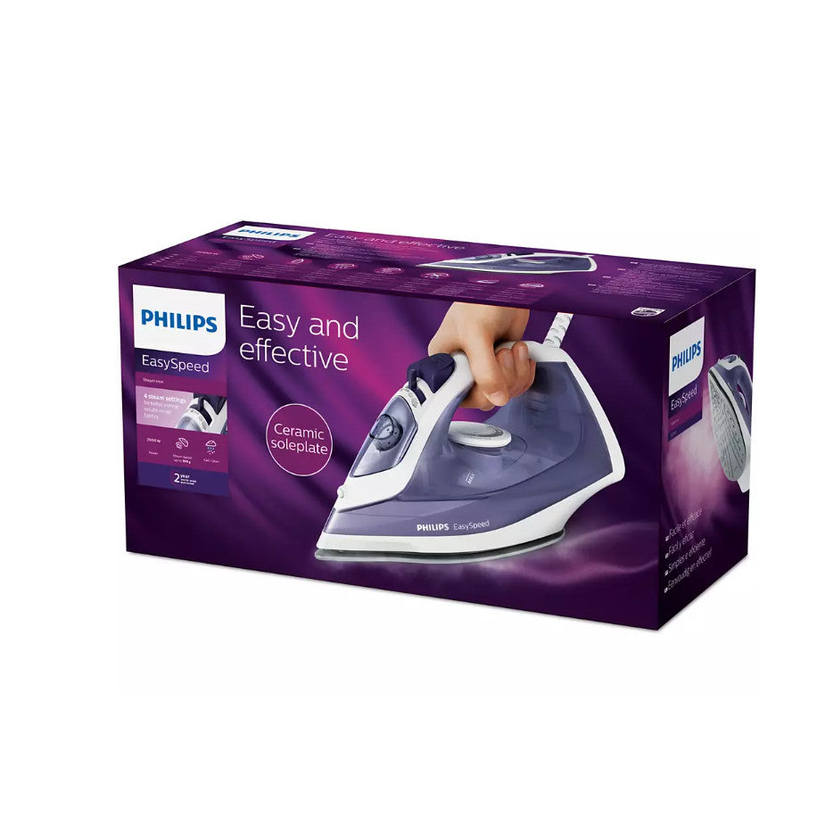 Philips EasySpeed Steam Iron GC1752/36 2000W Ceramic Soleplate