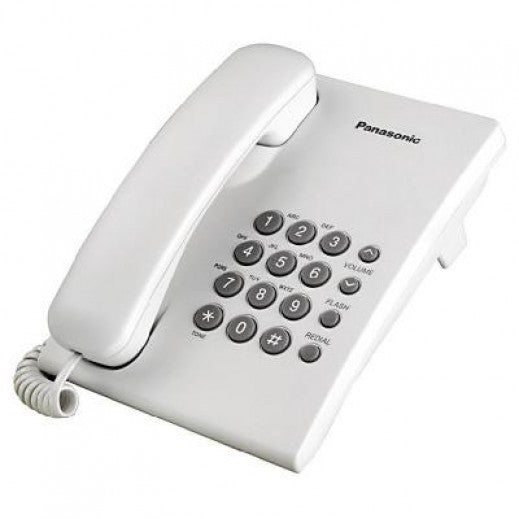 Panasonic Basic Corded Phone KX-TS500MXW