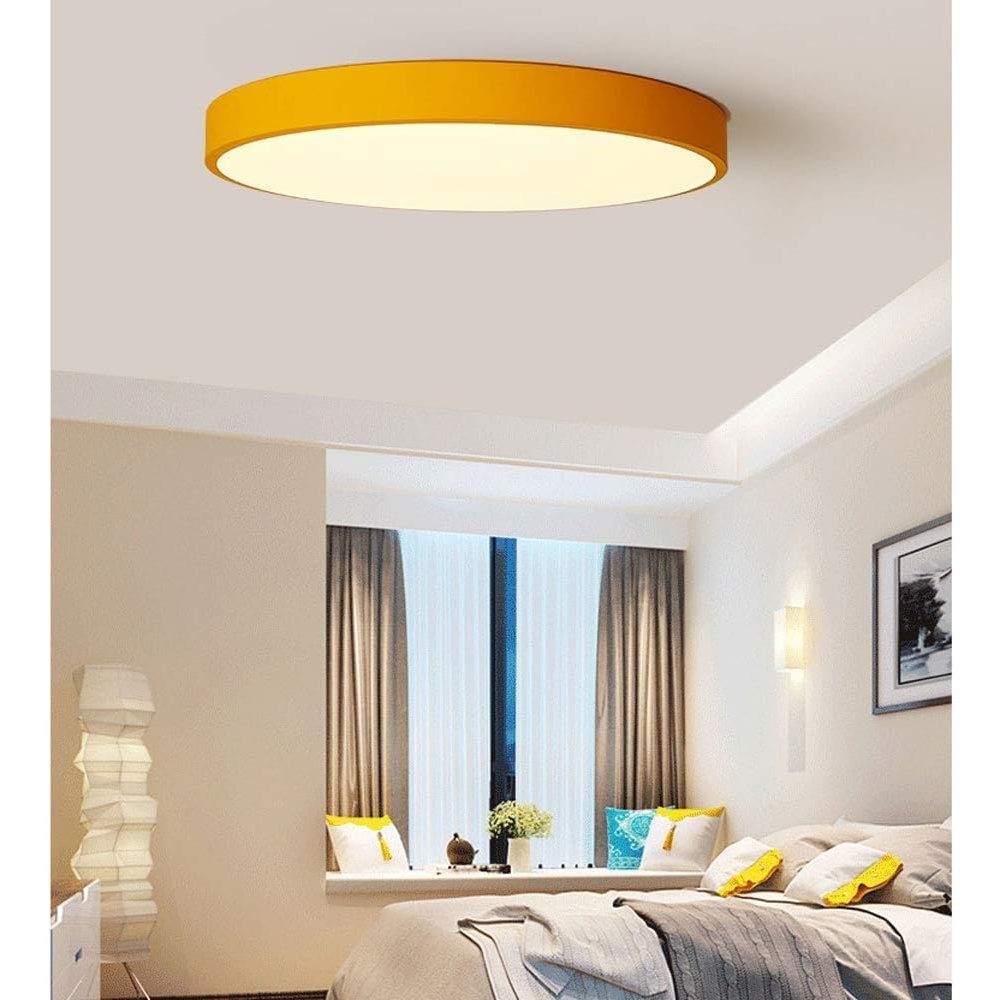 Macaron Tri-Color LED Ceiling Light (Enquire for installation)