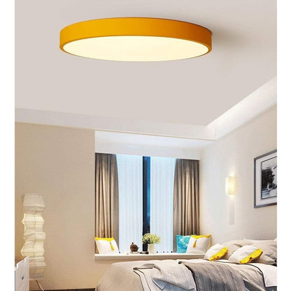 Macaron Tri-Color LED Ceiling Light (Enquire for installation)